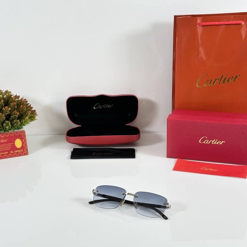 Cartier 3193 Silver Blue