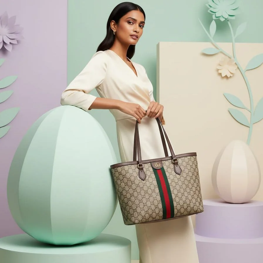 GUCC_I GG SUPREME (BROWN) + WALLET+DUSTBAG - Image 3